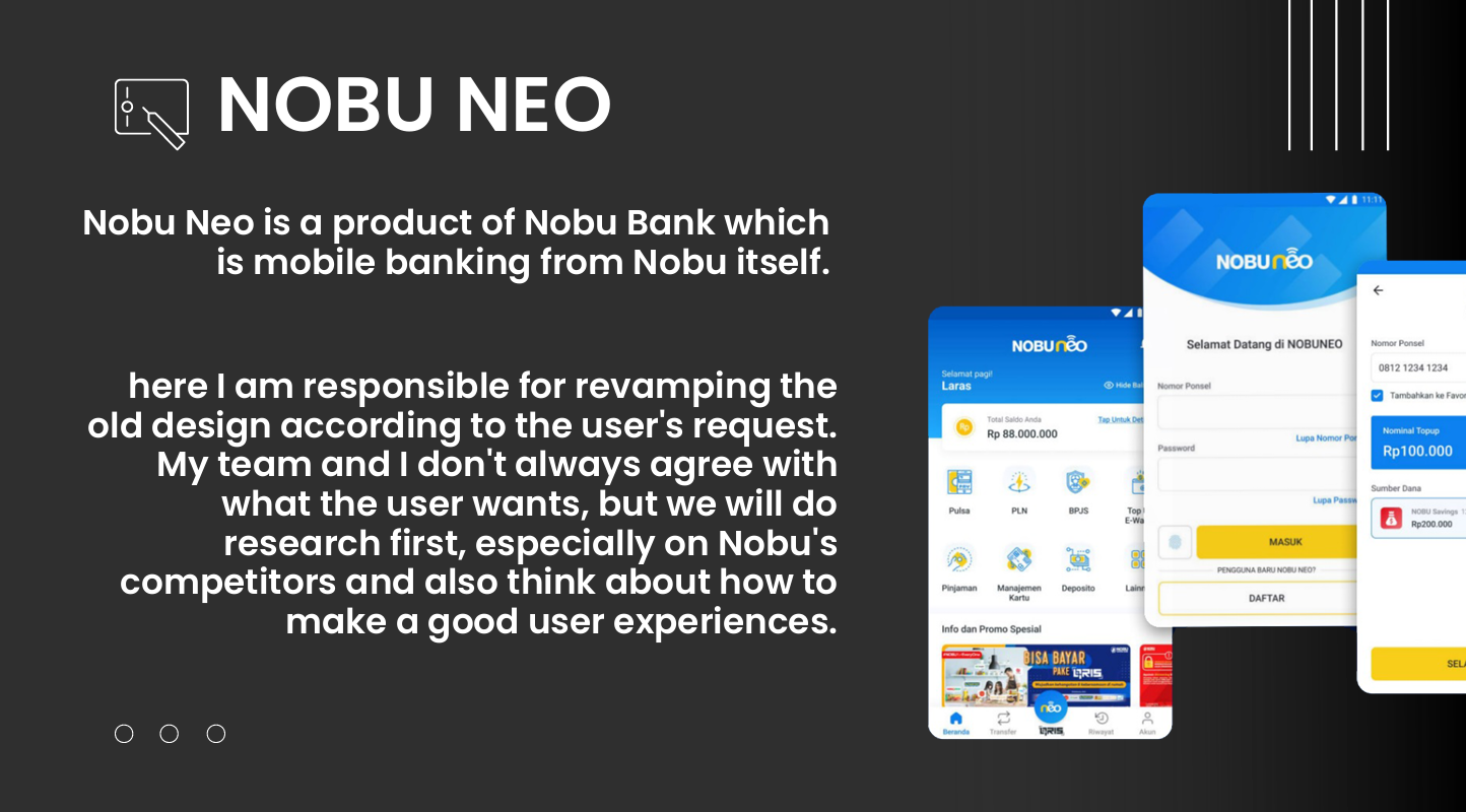 Nobu Neo app